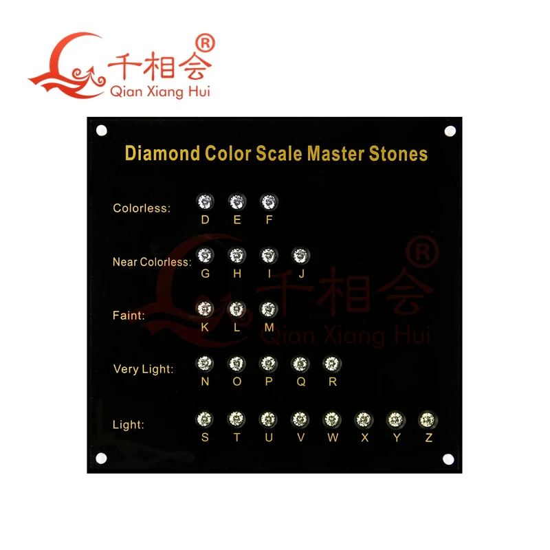 Diamond color grading 23 colors D To Z round shape with laser Cubic Zirconia stone cz Master Tester Tools
Diamond color grading 23 colors D To Z round shape with laser Cubic Zirconia stone cz Master Tester Tools
