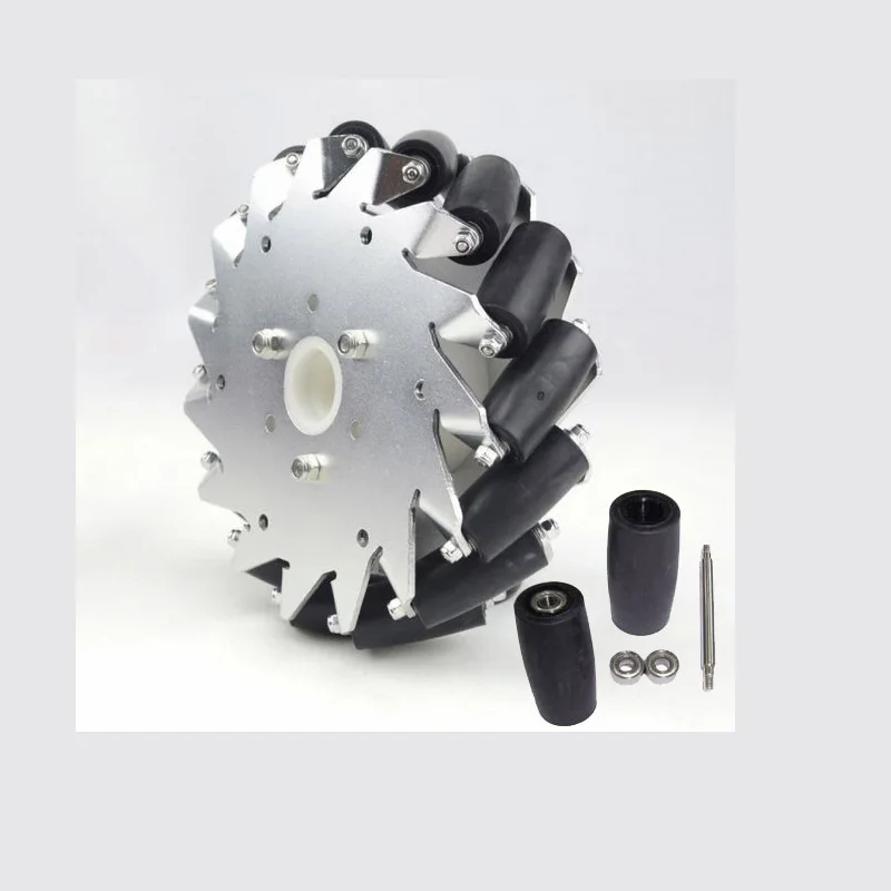Free Shipping 6 inch 152 mm Mecanum Wheels with Ball Bearing ( Right Mecanum Wheels )
Free Shipping 6 inch 152 mm Mecanum Wheels with Ball Bearing ( Right Mecanum Wheels )