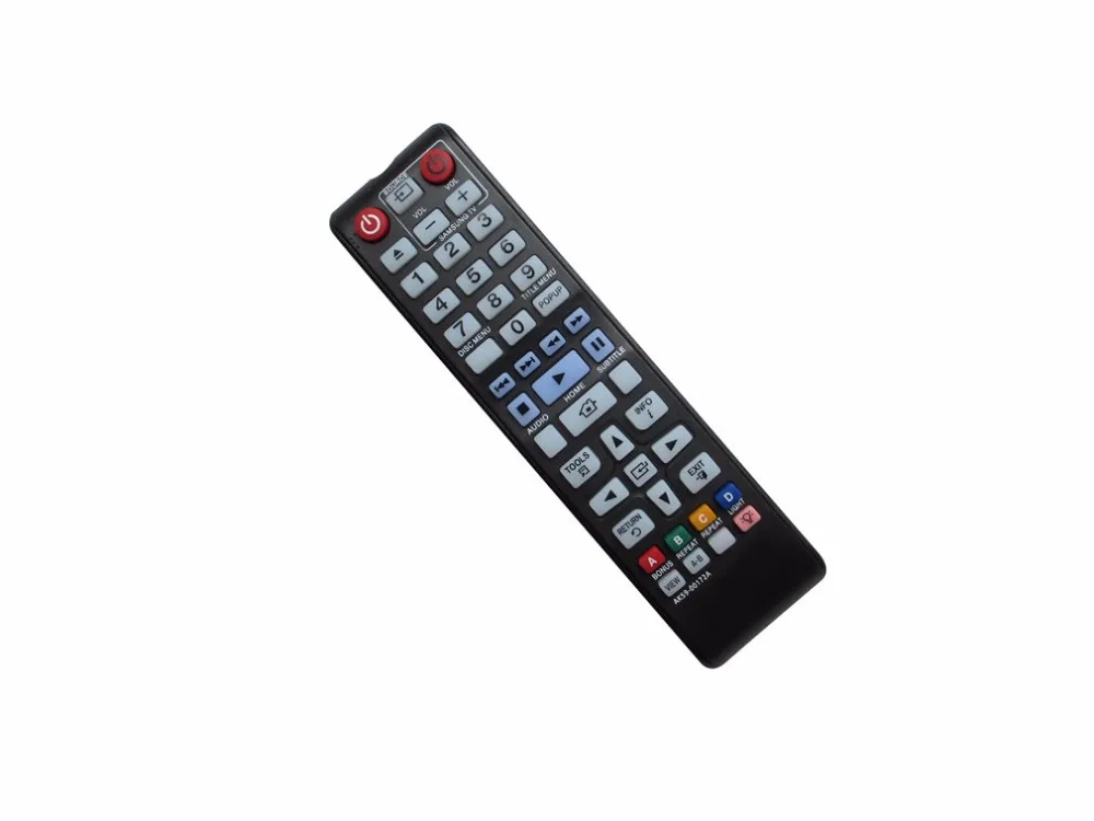 Пульт дистанционного управления для DVD-плеера Samsung BD-JM-JM59/ZA AK59-00148A BD-E5500 BD-E6100 BD-ES7000 BD-H5900/XU AK59-00172ABlu-ray
Пульт дистанционного управления для DVD-плеера Samsung BD-JM-JM59/ZA AK59-00148A BD-E5500 BD-E6100 BD-ES7000 BD-H5900/XU AK59-00172ABlu-ray