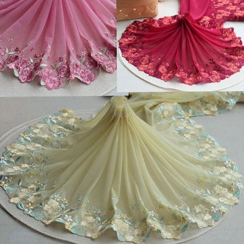 23cm wide 2yds/lot, 5color Handmade Hair Decoration Wide Elastic Stretch Lace Trim wedding dress skirt lace trim
23cm wide 2yds/lot, 5color Handmade Hair Decoration Wide Elastic Stretch Lace Trim wedding dress skirt lace trim