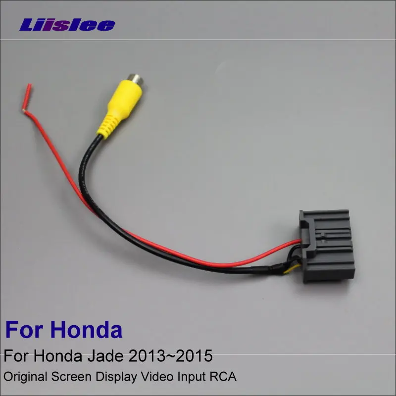 Original Display Input RCA Wire For Honda Jade 2013~2015 Car Rear Back Camera Switch Adapter Connector Cable
Original Display Input RCA Wire For Honda Jade 2013~2015 Car Rear Back Camera Switch Adapter Connector Cable