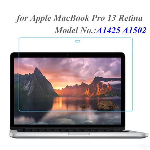 Ochraniacz ekranu laptopa do Apple Macbook Pro 13 Retina Model A1425 A1502 ekrany szklane 0.3MM 9H przezroczysta folia ochronna