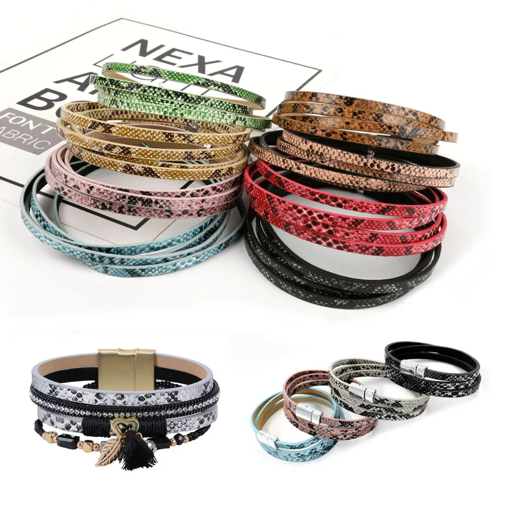 New Hot Fashion 100cm Length Flat Snake Skin PU Leather Cord & Rope for DIY Choker Necklace Bracelet Jewelry Making Accessories
New Hot Fashion 100cm Length Flat Snake Skin PU Leather Cord & Rope for DIY Choker Necklace Bracelet Jewelry Making Accessories