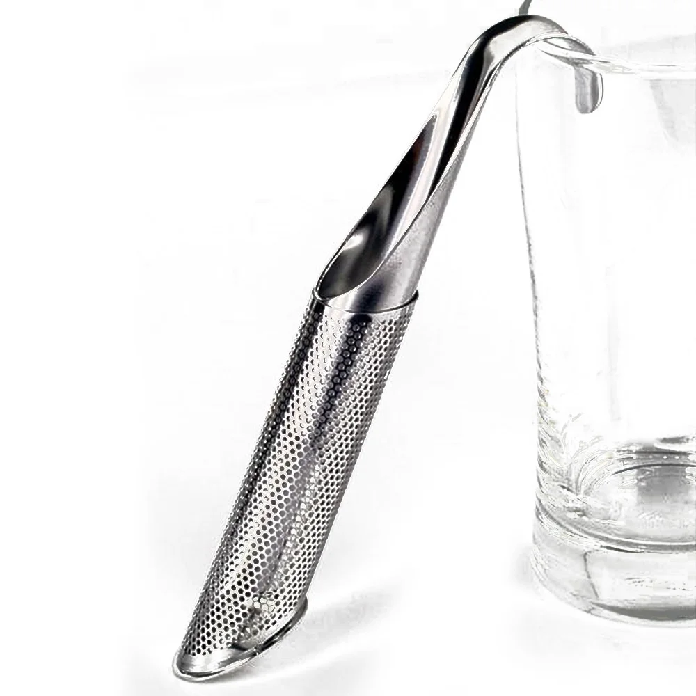 1pcs Stainless Steel Tea Strainer Holder Pipe Design Touch Feel Tea Infuser Tea Spoon Infuser Filter Kitchen Tea Tool Accessorie
1pcs Stainless Steel Tea Strainer Holder Pipe Design Touch Feel Tea Infuser Tea Spoon Infuser Filter Kitchen Tea Tool Accessorie