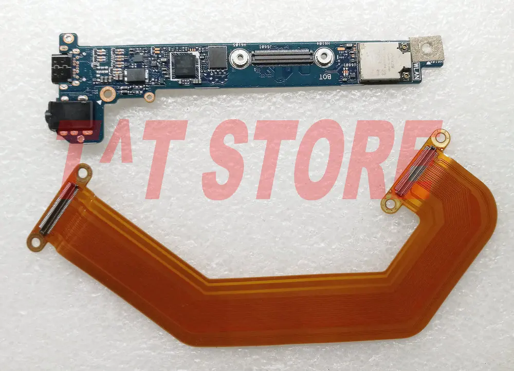 Оригинал для ноутбука ASUS UX490U UX490UA USB зарядное устройство аудио плата wlan карта UX490UA плата ввода-вывода FPC кабель тест хороший бесплатная доставка
Оригинал для ноутбука ASUS UX490U UX490UA USB зарядное устройство аудио плата wlan карта UX490UA плата ввода-вывода FPC кабель тест хороший бесплатная доставка