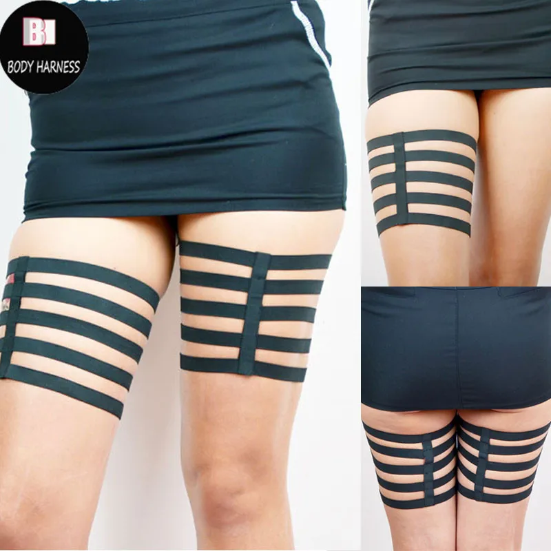 stockings Garter Belt Harajuku Gothic Body Harness Wedding Garters Bridal Bondage Harness Leg Garters
stockings Garter Belt Harajuku Gothic Body Harness Wedding Garters Bridal Bondage Harness Leg Garters