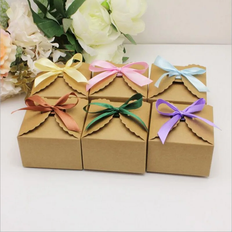 50 PCS Brown Paper Square Candy Box Wedding Kraft Paper Favor Boxes Birthday Party Gift Packaging
50 PCS Brown Paper Square Candy Box Wedding Kraft Paper Favor Boxes Birthday Party Gift Packaging