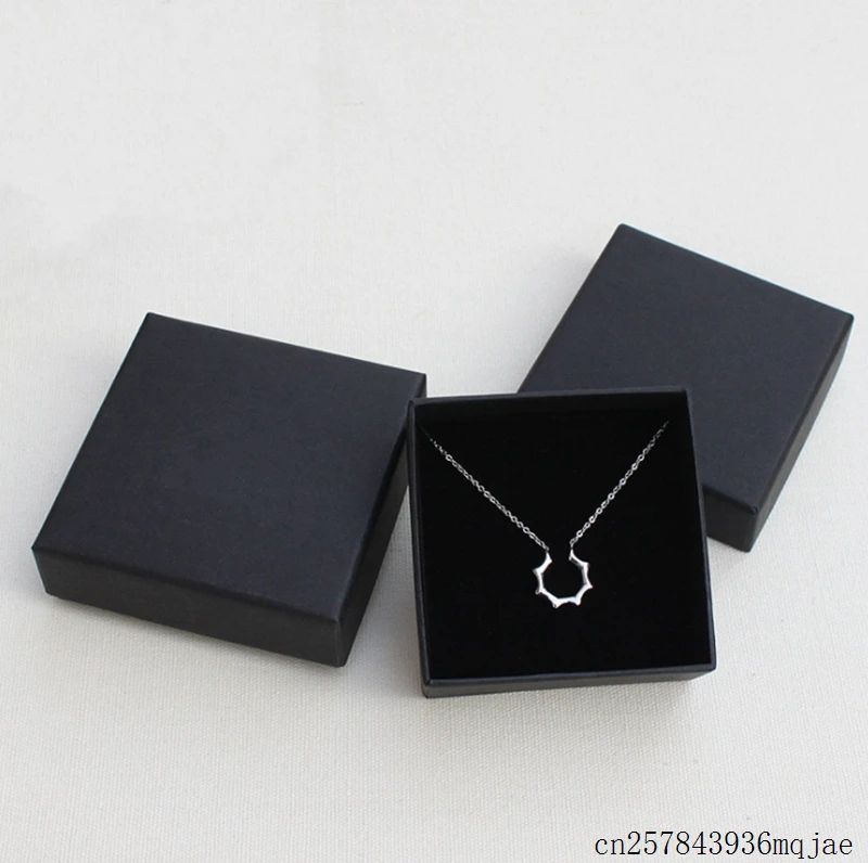 50pcs Black Box for Jewelry Necklace Pendant Gift Packaging Boxes
50pcs Black Box for Jewelry Necklace Pendant Gift Packaging Boxes