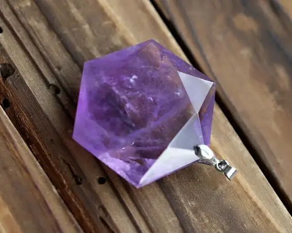 Drop shipping Natural Amethysthexagonal large satellite spirit pendulum pendant with artificial sanding wholesale
Drop shipping Natural Amethysthexagonal large satellite spirit pendulum pendant with artificial sanding wholesale