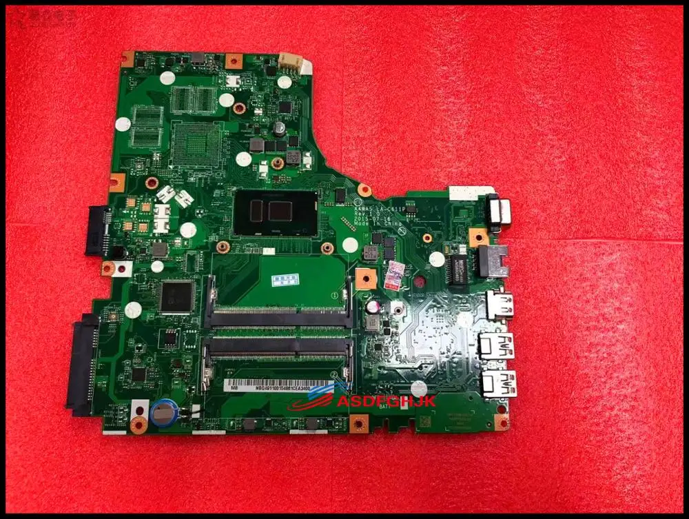Оригинальный NBG 4911001 Материнская плата для ноутбука ACER ASPIRE E5-474G с I3-6100U A4WAS LA-C611P, тест в порядке
Оригинальный NBG 4911001 Материнская плата для ноутбука ACER ASPIRE E5-474G с I3-6100U A4WAS LA-C611P, тест в порядке