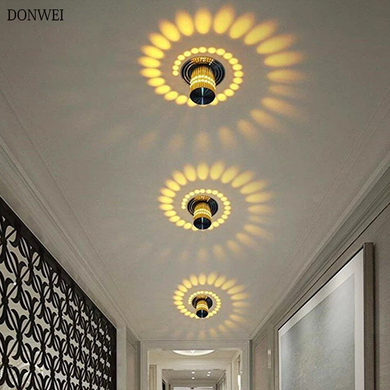DONWEI Modern LED Ceiling Light 5W wall Sconce for Art Gallery Decoration Front Balcony lamp Porch light corridors Light Fixture
DONWEI Modern LED Ceiling Light 5W wall Sconce for Art Gallery Decoration Front Balcony lamp Porch light corridors Light Fixture