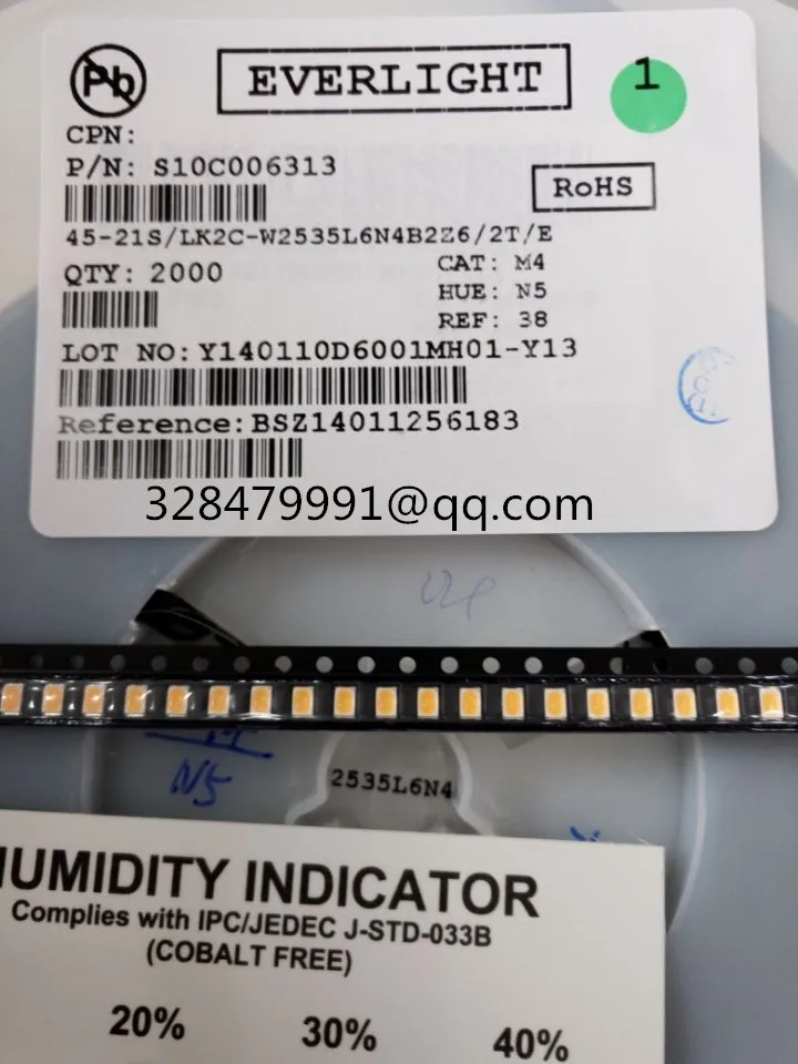 500 шт. EVERLIGHT 45-21S/Φ/2T/E 3020, теплый белый свет, SMD LK2C-W2535L6N4B2Z6 12000K-15000K
500 шт. EVERLIGHT 45-21S/Φ/2T/E 3020, теплый белый свет, SMD LK2C-W2535L6N4B2Z6 12000K-15000K