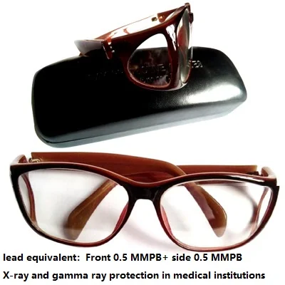 Genuine ray protection lead glasses,front 0.5mmpb+side 0.5mmpb,suitable for X-ray & gamma ray protection in medical institutions
Genuine ray protection lead glasses,front 0.5mmpb+side 0.5mmpb,suitable for X-ray & gamma ray protection in medical institutions
