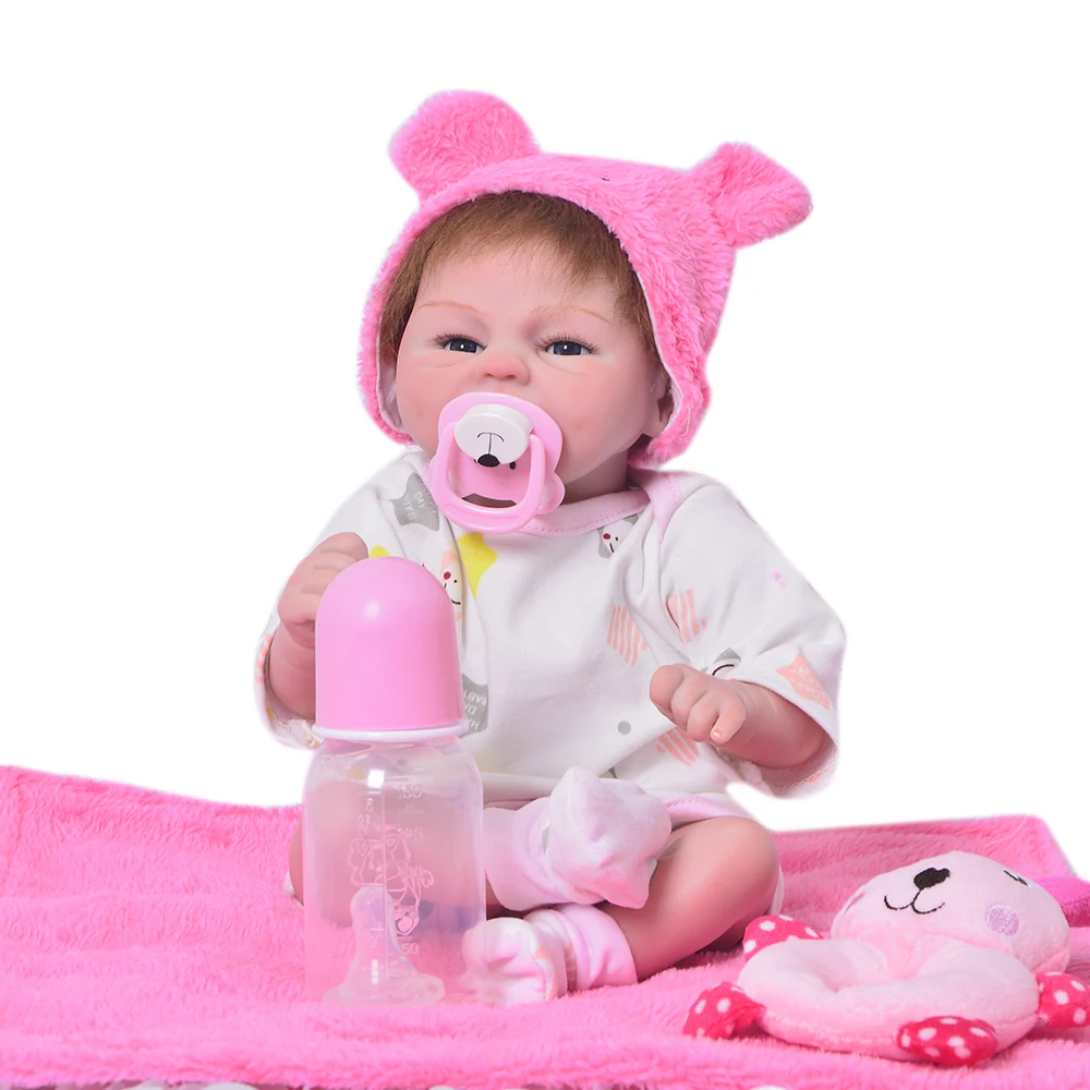 KEIUMI 17 Inch New Style Rebron Baby Cute Girl Doll With Soft Silicone Vinyl Lovely Baby Toy Doll For Children's Day Gifts
KEIUMI 17 Inch New Style Rebron Baby Cute Girl Doll With Soft Silicone Vinyl Lovely Baby Toy Doll For Children's Day Gifts