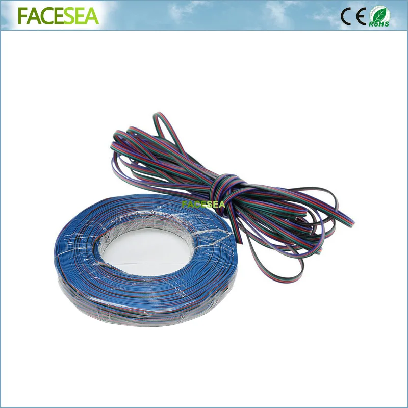 100M/lot 4 Pin Extension RGB+Black Wire Connector Cable For DC5V ws2801 LPD8806 APA102 DC12V 3528 5050 RGB LED Strip light
100M/lot 4 Pin Extension RGB+Black Wire Connector Cable For DC5V ws2801 LPD8806 APA102 DC12V 3528 5050 RGB LED Strip light
