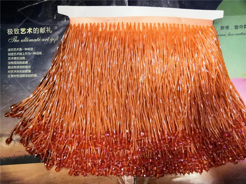 6 colors hot sale beaded Fringe Ribbon Trim Fringe Tassel Lace Trim H-1971102 for party dress decoration
6 colors hot sale beaded Fringe Ribbon Trim Fringe Tassel Lace Trim H-1971102 for party dress decoration