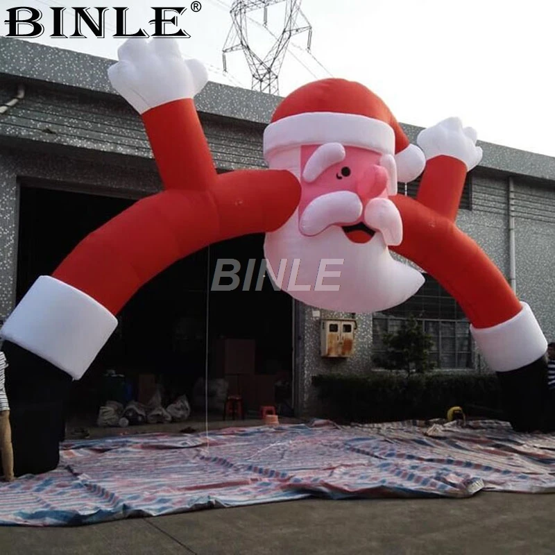 10m large waterproof oxford cloth outdoor Merry Christmas lighting inflatable arch for yard decoration
10m large waterproof oxford cloth outdoor Merry Christmas lighting inflatable arch for yard decoration