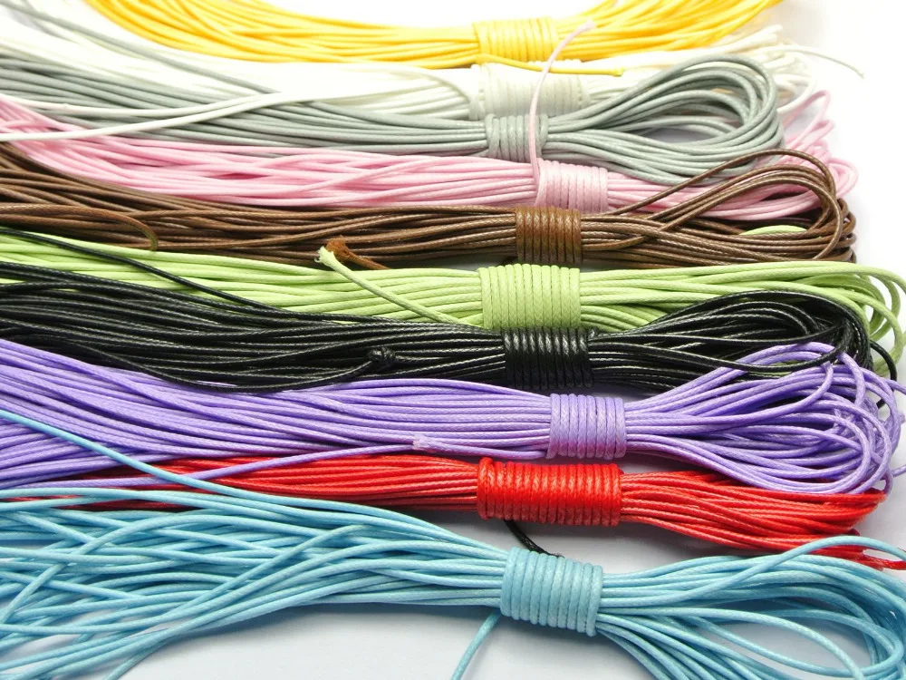 100 Merters Mixed Color Korean Waxed Cord String Thread 1mm for Necklace 10 Color
100 Merters Mixed Color Korean Waxed Cord String Thread 1mm for Necklace 10 Color