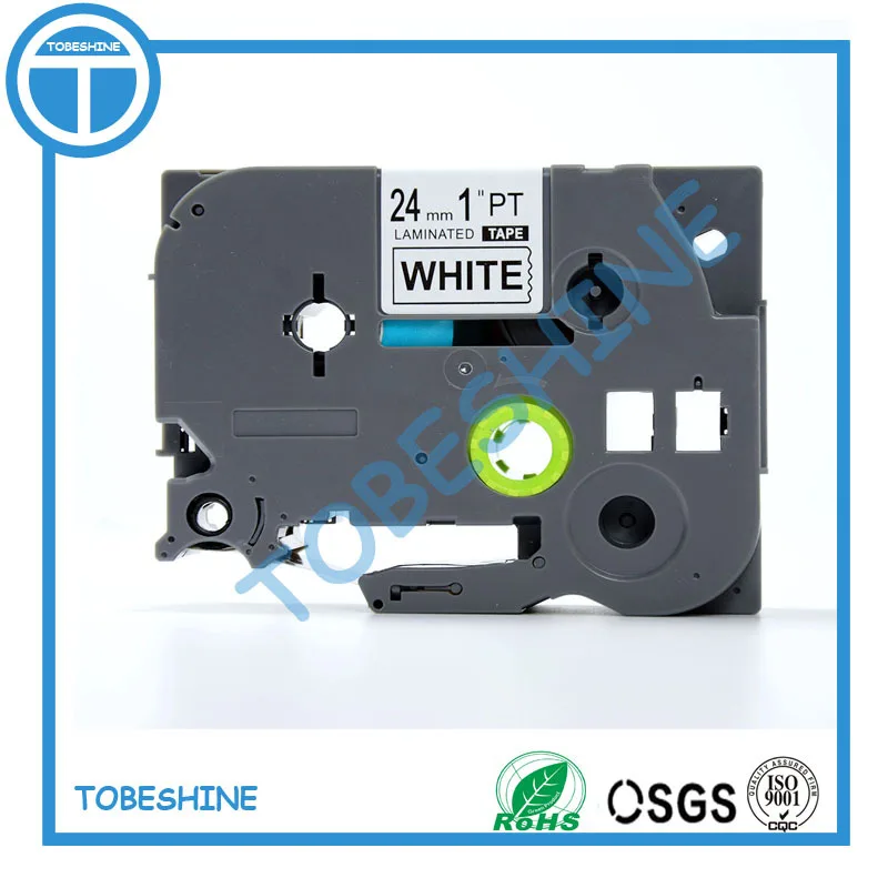 Good quality 24mm tz laminated label tape 100% compatible with P touch printer TZe251 tz251
Good quality 24mm tz laminated label tape 100% compatible with P touch printer TZe251 tz251