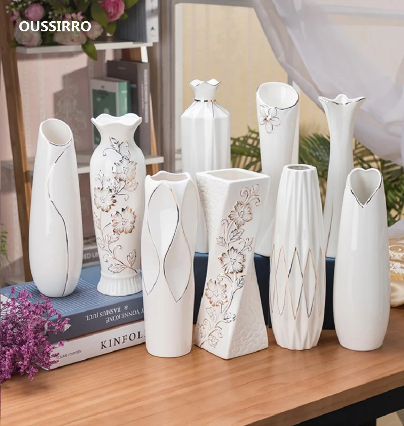 30cm Porcelain Vase Handmade Handicrafts Fashion Ceramic Tabletop Flower Vase Study Hallway Home Wedding Decoration
30cm Porcelain Vase Handmade Handicrafts Fashion Ceramic Tabletop Flower Vase Study Hallway Home Wedding Decoration
