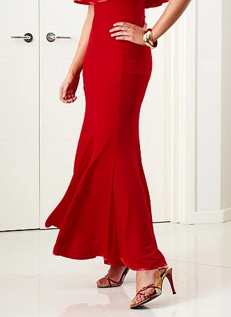 Exotic dance ballroom dance modern dance six basic practice skirt modern dance skirt M034
Exotic dance ballroom dance modern dance six basic practice skirt modern dance skirt M034