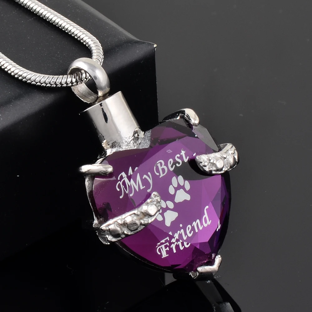 Hold Love Memorial Jewelry Pet Dogs кошки персик/фиолетовый горный хрусталь урна в виде сердца кулон кремационной урны ожерелье Женская горячая распродажа
Hold Love Memorial Jewelry Pet Dogs кошки персик/фиолетовый горный хрусталь урна в виде сердца кулон кремационной урны ожерелье Женская горячая распродажа