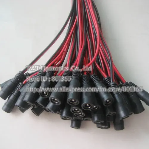 DC female 2,1x5,5mm feMale 12V DC Power Pigtail для камеры видеонаблюдения CCTV DVR красного и черного цвета, 100 шт., бесплатная доставка
DC female 2,1x5,5mm feMale 12V DC Power Pigtail для камеры видеонаблюдения CCTV DVR красного и черного цвета, 100 шт., бесплатная доставка