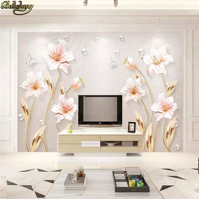beibehang custom Mural Wallpaper 3D Embossed Flower Photo Wall Papers Living Room TV Sofa Backdrop Wall paper Home Decor bedroom
beibehang custom Mural Wallpaper 3D Embossed Flower Photo Wall Papers Living Room TV Sofa Backdrop Wall paper Home Decor bedroom