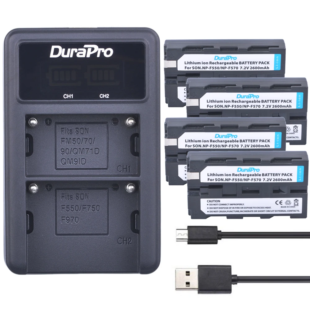 DuraPro 4 шт. NP-F550 NP-F570 аккумуляторная батарея + LED двойное зарядное устройство для Sony NP F570 F970 F960 CCD-SC55 CCD-TRV8 DCR-TRV9 CCD-TR3
DuraPro 4 шт. NP-F550 NP-F570 аккумуляторная батарея + LED двойное зарядное устройство для Sony NP F570 F970 F960 CCD-SC55 CCD-TRV8 DCR-TRV9 CCD-TR3