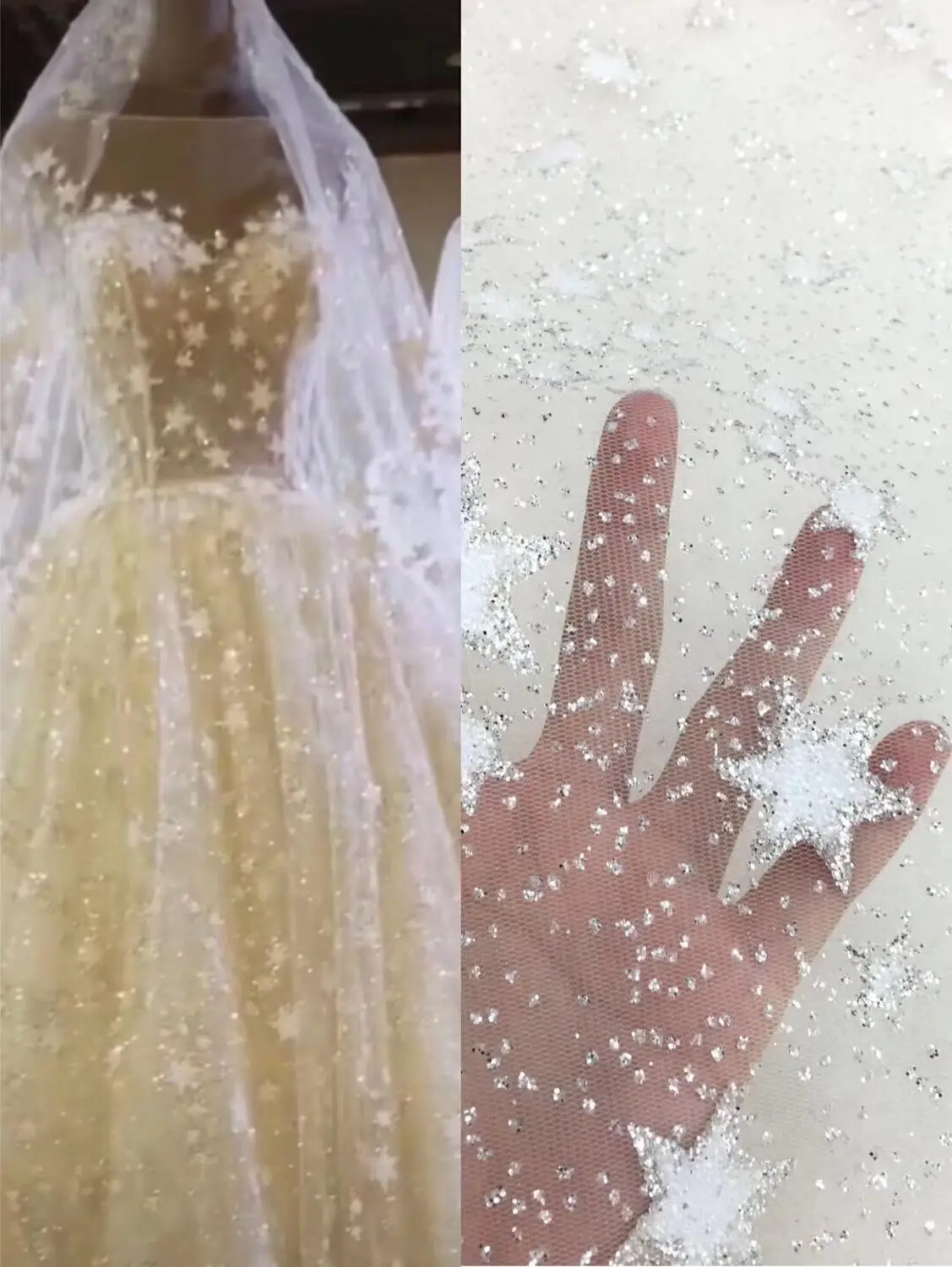 5 yards/lot glitter sequins French lace fabric J-5198 African tulle tulle embroidery bridal dress
5 yards/lot glitter sequins French lace fabric J-5198 African tulle tulle embroidery bridal dress