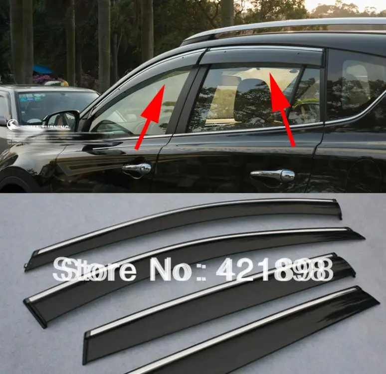For Toyota RAV4 2013 2014 2015 Window Wind Deflector Visor Rain/Sun Guard Vent Car Accessories Stickers
For Toyota RAV4 2013 2014 2015 Window Wind Deflector Visor Rain/Sun Guard Vent Car Accessories Stickers