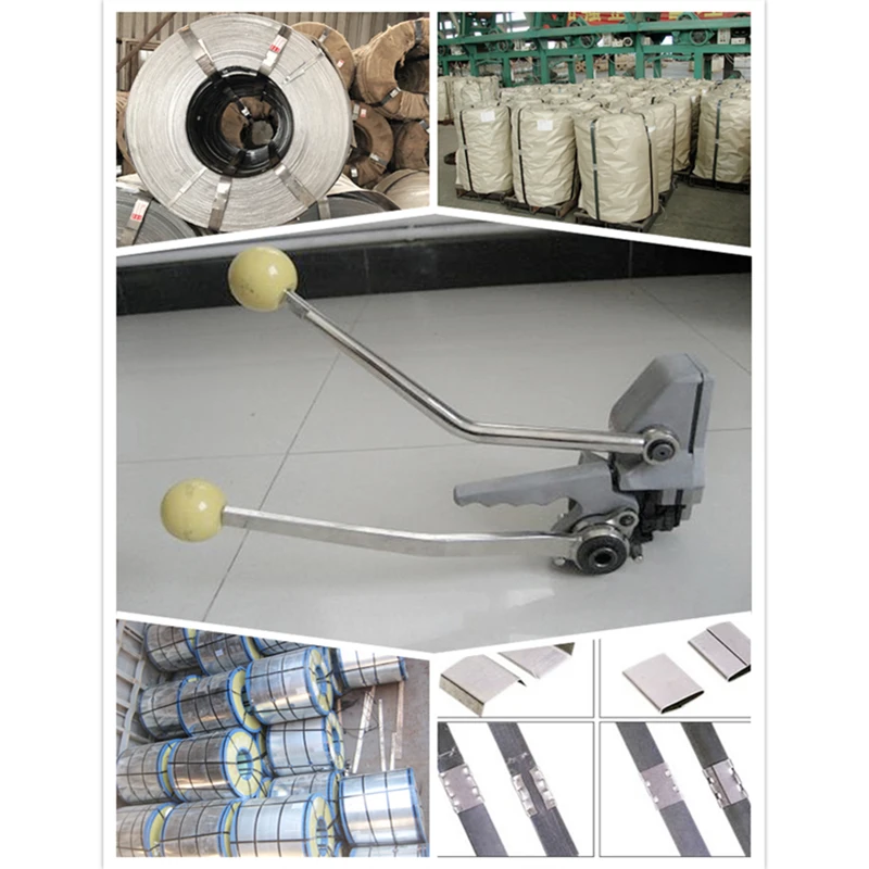 MS-19 Manual Strapping Machine Combined Steel Strapping Tool for 19mm Strapping Tensioner Strapping Sealer Steel Strip Packing
MS-19 Manual Strapping Machine Combined Steel Strapping Tool for 19mm Strapping Tensioner Strapping Sealer Steel Strip Packing