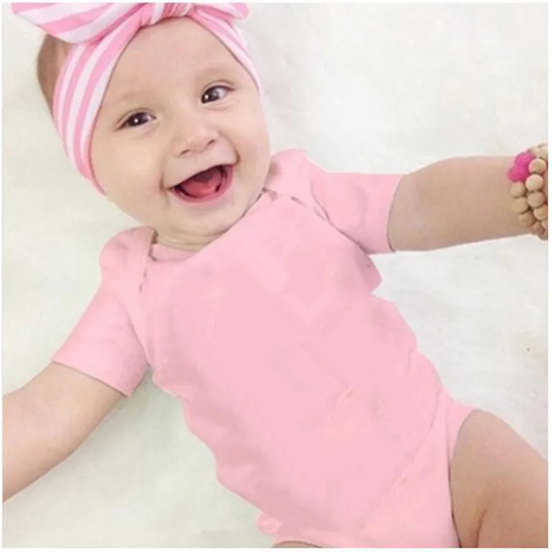 Cotton Newborn Baby Clothes Solid Color Short Sleeve Baby Bodysuit Cute Baby Boy Girls Clothes 0-18M
Cotton Newborn Baby Clothes Solid Color Short Sleeve Baby Bodysuit Cute Baby Boy Girls Clothes 0-18M