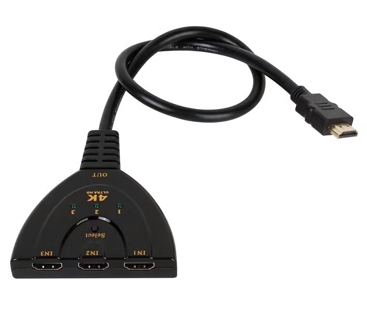 new update 3 Port 4K HDMI Switcher Switch Selector Splitter Hub For HDTV DVD PS4 XBOX 1080p
new update 3 Port 4K HDMI Switcher Switch Selector Splitter Hub For HDTV DVD PS4 XBOX 1080p