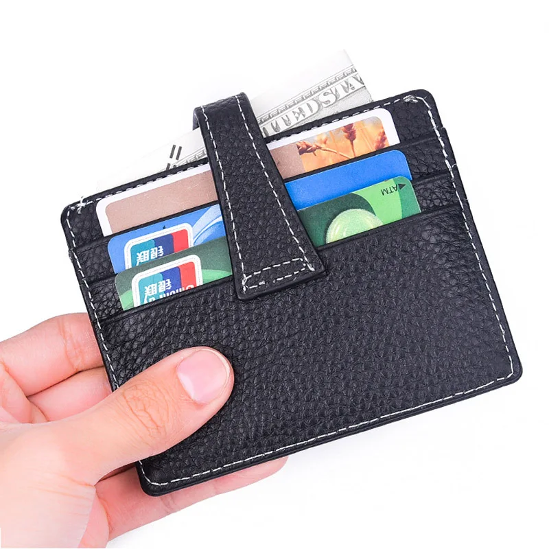 New Genuine Leather Credit Card Holder ID Card Case Small Organizer Purse Mini Men Wallets Slim Purse For Man
New Genuine Leather Credit Card Holder ID Card Case Small Organizer Purse Mini Men Wallets Slim Purse For Man