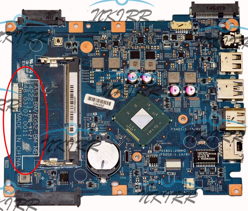 EA53-BM/EG52-BM MB 14222-1 NBMRW11001 N3540 NBMRW11004 NBMRW11003 N2920 N2940 NBMRW11002 N2840 для Aspire ES1-512 материнская плата
EA53-BM/EG52-BM MB 14222-1 NBMRW11001 N3540 NBMRW11004 NBMRW11003 N2920 N2940 NBMRW11002 N2840 для Aspire ES1-512 материнская плата