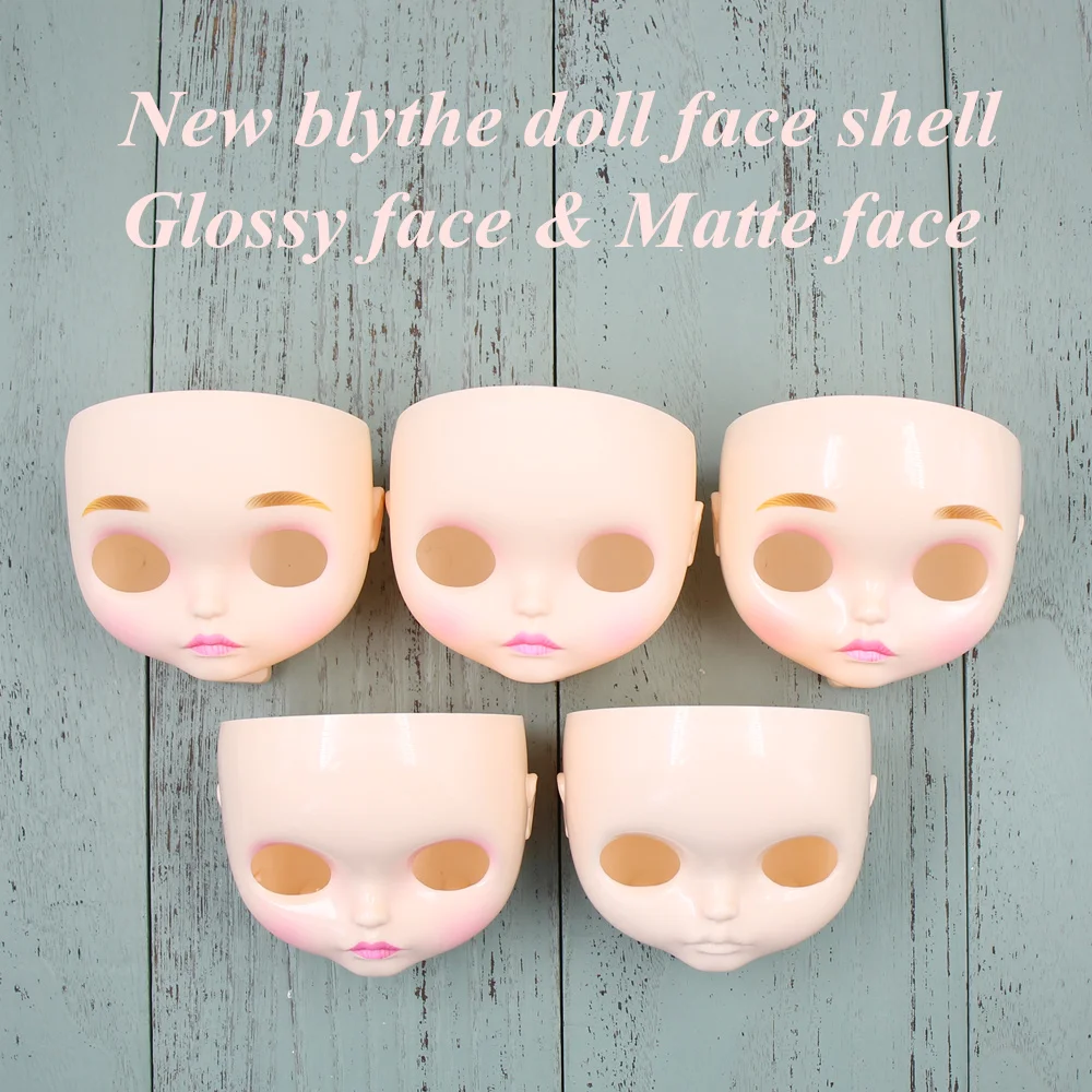 blyth doll new faces factory blyth with or without makeup face Suitable for changing makeup white skin Glossy & matte face
blyth doll new faces factory blyth with or without makeup face Suitable for changing makeup white skin Glossy & matte face