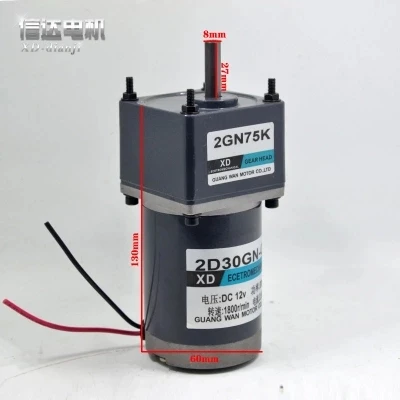 12V motor 24V DC motor 30W deceleration motor gear low speed reversible adjustable speed mute motor
12V motor 24V DC motor 30W deceleration motor gear low speed reversible adjustable speed mute motor