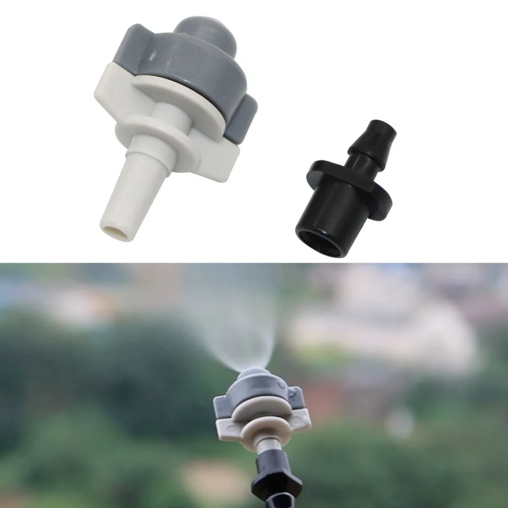50Pcs 6mm Misting Atomization Nozzles With Barbed 6mm to 4/7mm Interface Straight Connectors Garden Irrigation System Sprinklers
50Pcs 6mm Misting Atomization Nozzles With Barbed 6mm to 4/7mm Interface Straight Connectors Garden Irrigation System Sprinklers