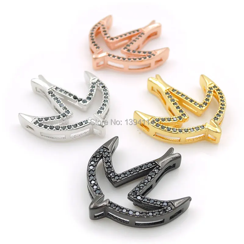 23*22*4mm Micro Pave Black CZ Swallow Flat Beads Fit For Making DIY Bracelets Or Necklaces Jewelry
23*22*4mm Micro Pave Black CZ Swallow Flat Beads Fit For Making DIY Bracelets Or Necklaces Jewelry