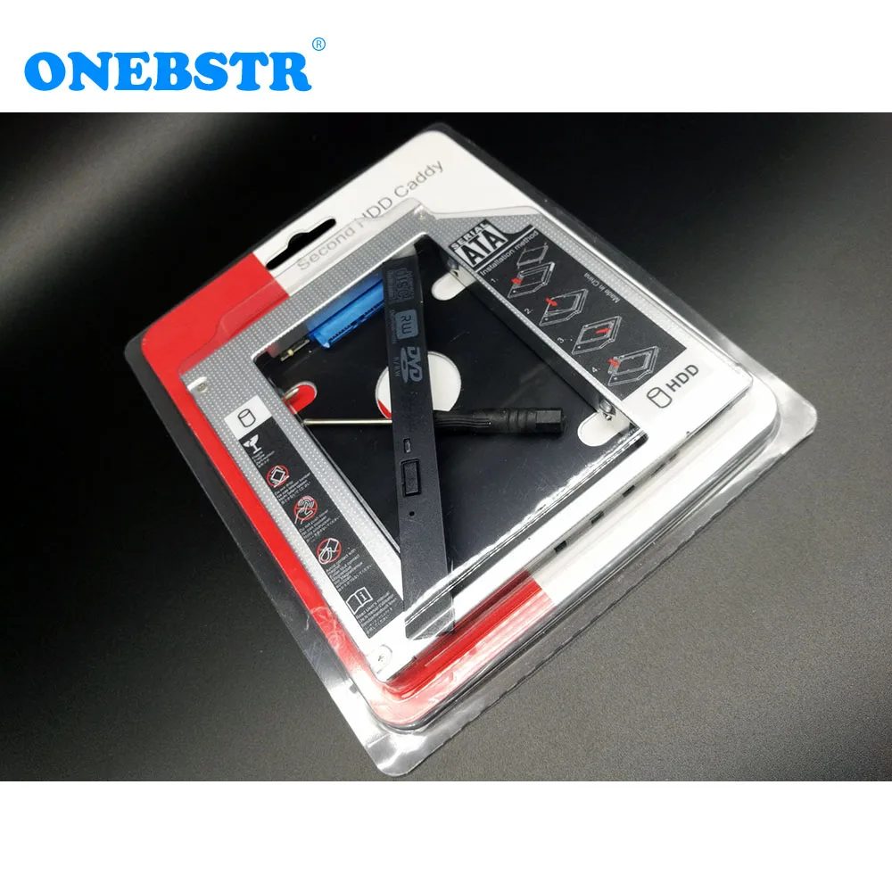 10Pcs/lot Universal Second 2.5'' HDD/SSD Caddy 12.7mm SATA To SATA Hard Drive Adapter For Laptop CD DVD Optical Drive Bay
10Pcs/lot Universal Second 2.5'' HDD/SSD Caddy 12.7mm SATA To SATA Hard Drive Adapter For Laptop CD DVD Optical Drive Bay