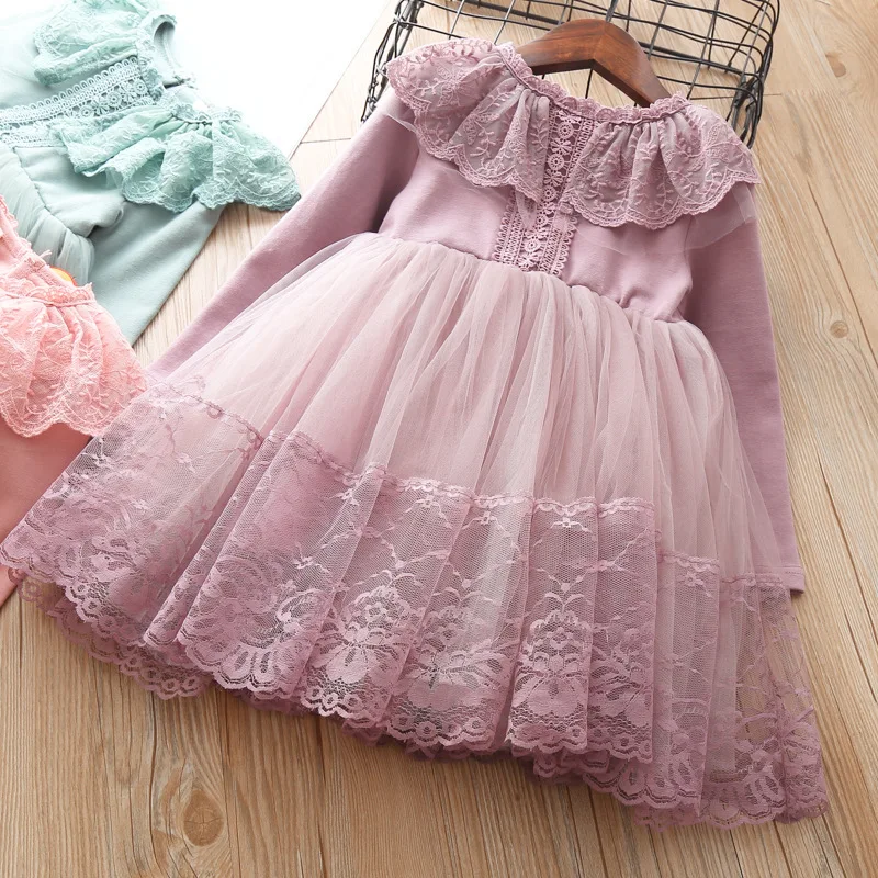Girls Dress Elegant Spring long Sleeve Cotton Dresses Kids For Girl Clothes 4 5 6 7 years Birthday Princess Costumes Party Dress
Girls Dress Elegant Spring long Sleeve Cotton Dresses Kids For Girl Clothes 4 5 6 7 years Birthday Princess Costumes Party Dress