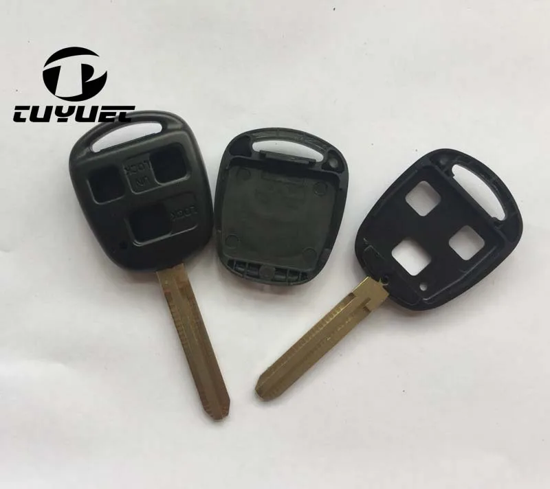 30PCS Replacement Key Case Fix for Toyota Camry Remote Key Shells 3 Buttons TOY43 Blade
30PCS Replacement Key Case Fix for Toyota Camry Remote Key Shells 3 Buttons TOY43 Blade