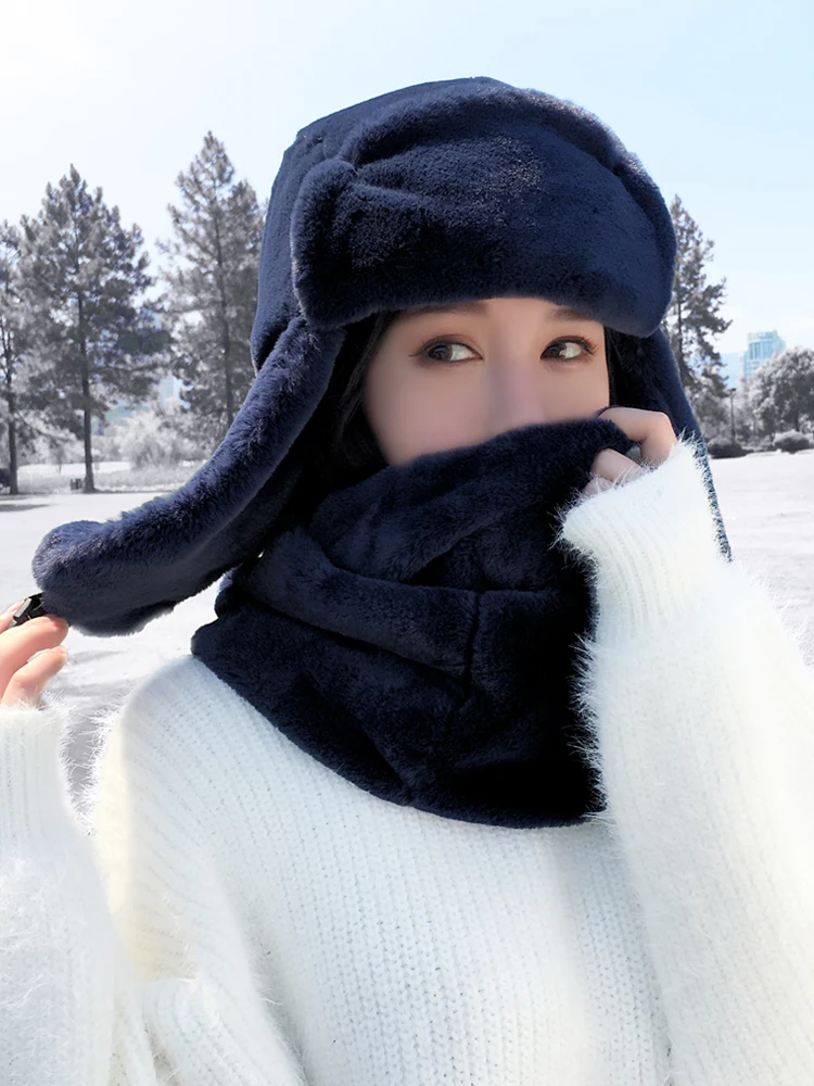 Lady Winter Warm Hats Girls Leifeng Hatn Ear Protection Caps Ear-guard Northeast Outdoor Warm Fur Hats and Scarf B-8850
Lady Winter Warm Hats Girls Leifeng Hatn Ear Protection Caps Ear-guard Northeast Outdoor Warm Fur Hats and Scarf B-8850
