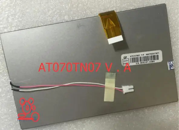 7-дюймовый AT070TN07 V.A. B. D ЖК-экран дисплей Автомобильная цифровая фоторамка экран
7-дюймовый AT070TN07 V.A. B. D ЖК-экран дисплей Автомобильная цифровая фоторамка экран