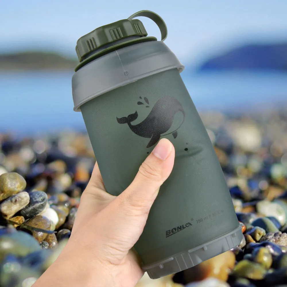 750ml Collapsible Water Bottle Reusable Foldable Folding Lightweight Compact for Camping Backpacking Hiking Climbing Bottles
750ml Collapsible Water Bottle Reusable Foldable Folding Lightweight Compact for Camping Backpacking Hiking Climbing Bottles