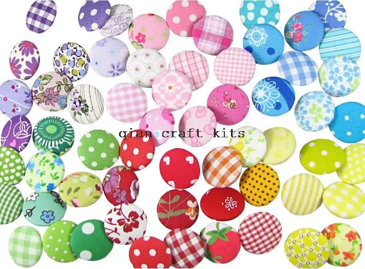200 pcs handmade Fabric Covered Buttons Small 15mm Cotton Buttons wholesale free shipping shank backs for beads charms
200 pcs handmade Fabric Covered Buttons Small 15mm Cotton Buttons wholesale free shipping shank backs for beads charms
