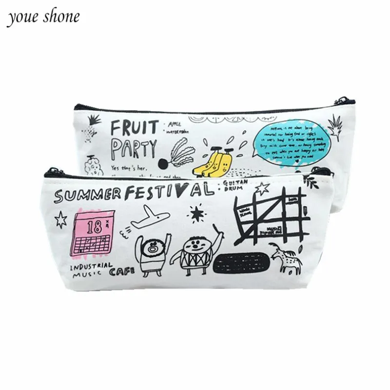 1Pcs/Lot Stationery Cute Graffiti Pencil Case School Students Supplies Large Capacity Pencil Bag Box Penalities
1Pcs/Lot Stationery Cute Graffiti Pencil Case School Students Supplies Large Capacity Pencil Bag Box Penalities