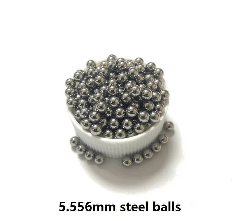 1000pcs/lot steel ball 5.556mm 7/32" inch bearing steel balls precision high quality 5.556 mm Dia
1000pcs/lot steel ball 5.556mm 7/32" inch bearing steel balls precision high quality 5.556 mm Dia