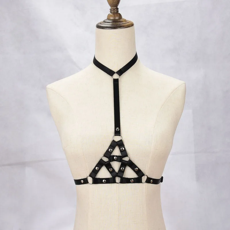 Black Body Harness Bralette Crop Top Bondage Erotic Lingerie Sexy Bodysuit Cage body Fetish Wear Adjustable Underwear O0458
Black Body Harness Bralette Crop Top Bondage Erotic Lingerie Sexy Bodysuit Cage body Fetish Wear Adjustable Underwear O0458